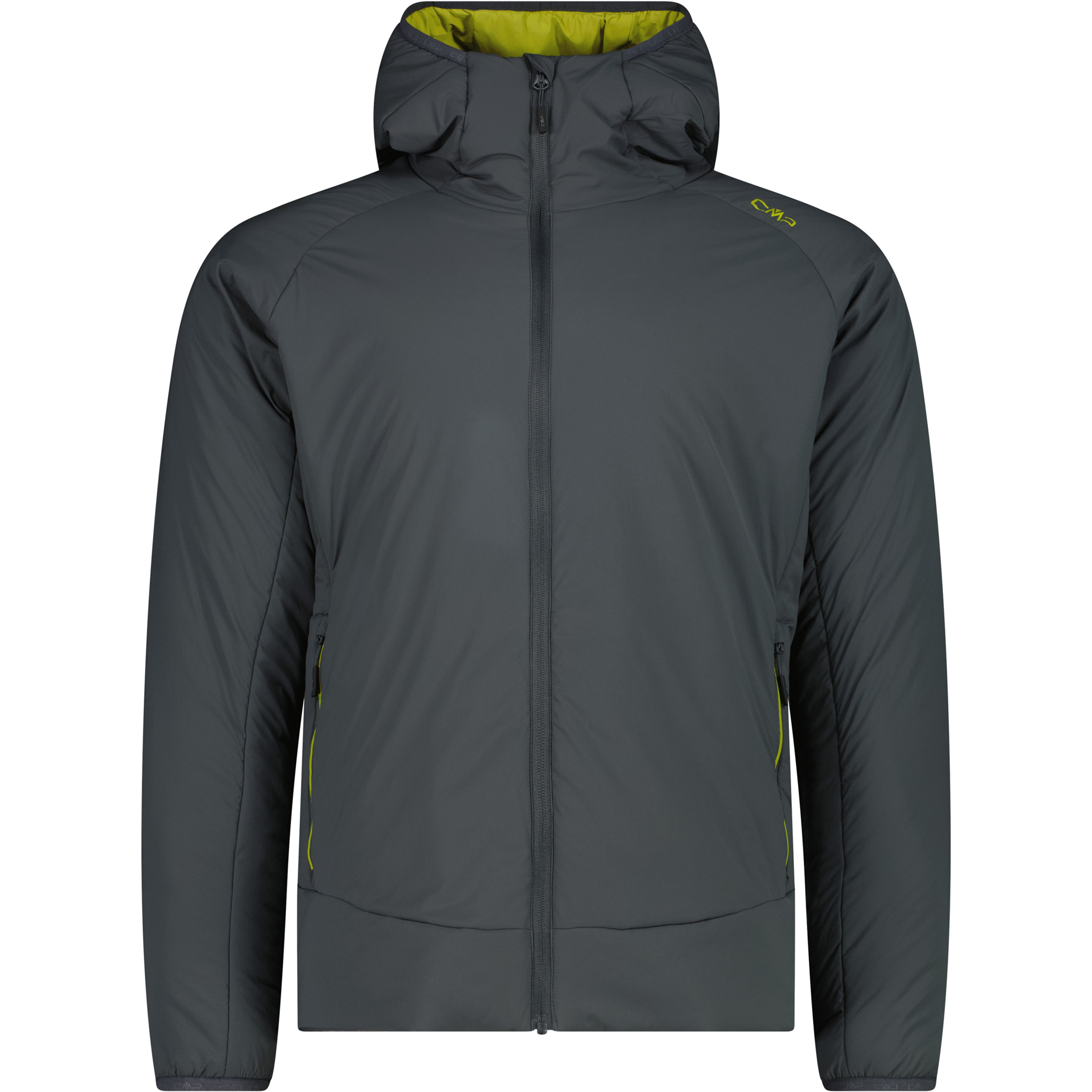 CMP Herren Kunstfaserjacke grau Größe L Trekking Wasserabweisend