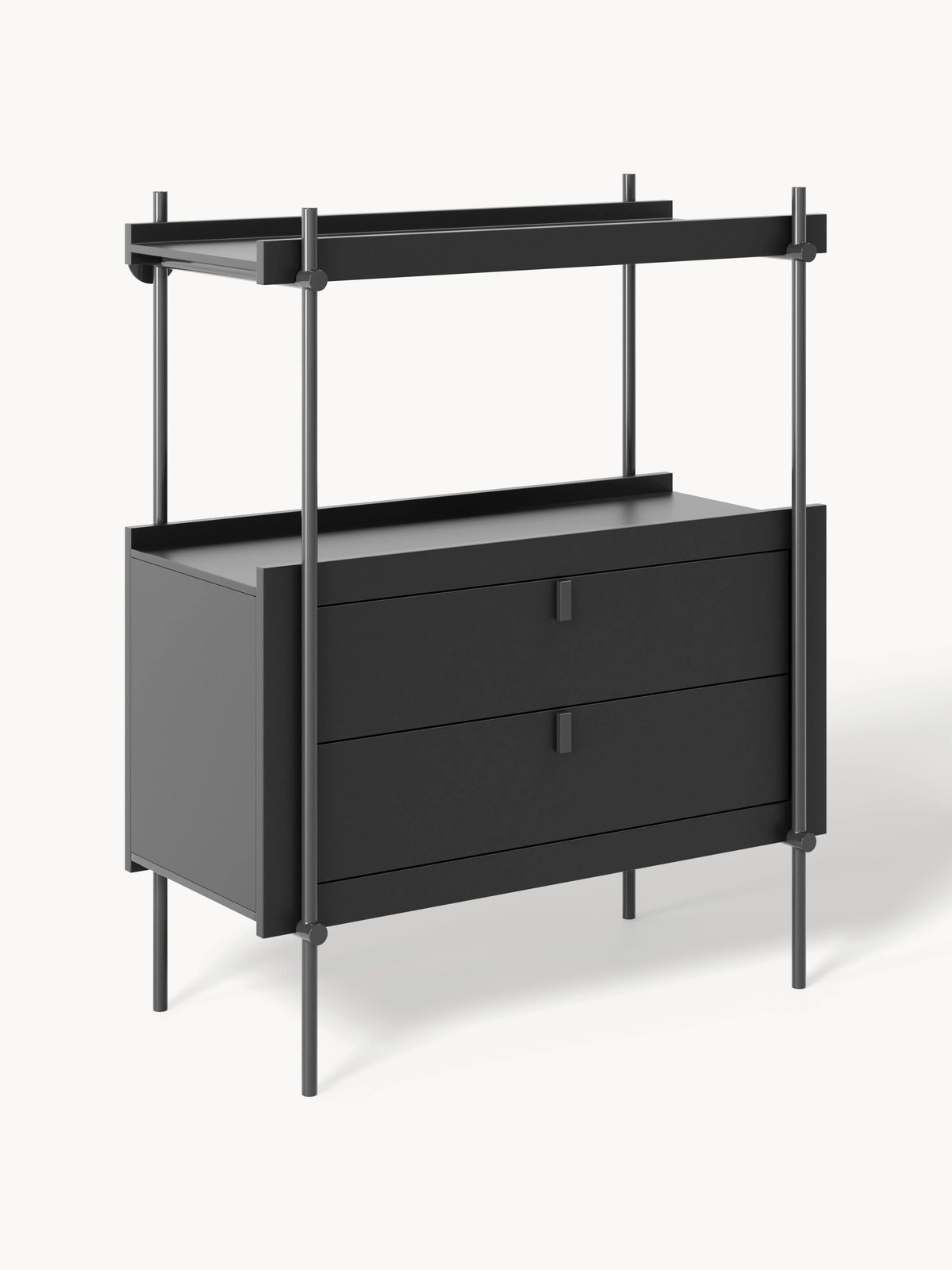 Westwing Collection Wandkast Rio met lades