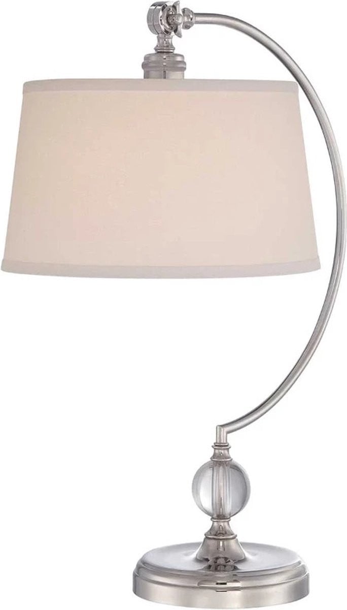 Quoizel Jenkins LED Tafellamp - Polished Nickel