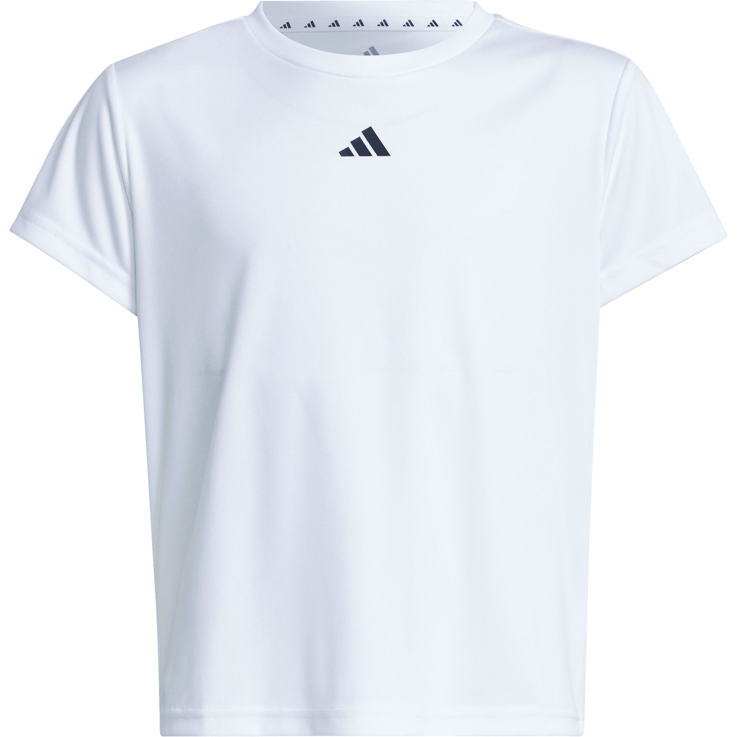 adidas Train Essentials Logo Kinder T-Shirts weiss Größe 170 Laufen | Lifestyle Elastisch