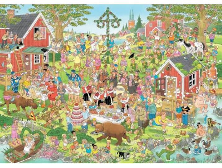 Jan van Haasteren - Midzomerfeest - 1000 stukjes
