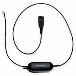 Jabra 88001-99 Telefon-Headset-Kabel 0.80 m Schwarz