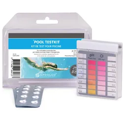 Pool Test Kit für Chlor & pH-Wert, Apoolco