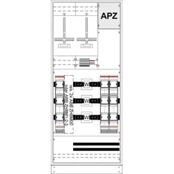 Striebel & John KS4224Z M+W-Standschrank, TW312G+APZ+INL2ZHB 2CPX032977R9999
