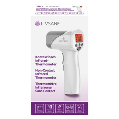 PXG Pharma GmbH LIVSANE kontaktloses Infrarot-Thermometer 1 St 16893388