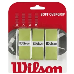 Wilson - Soft Overgrip - 3er Packung - Lime