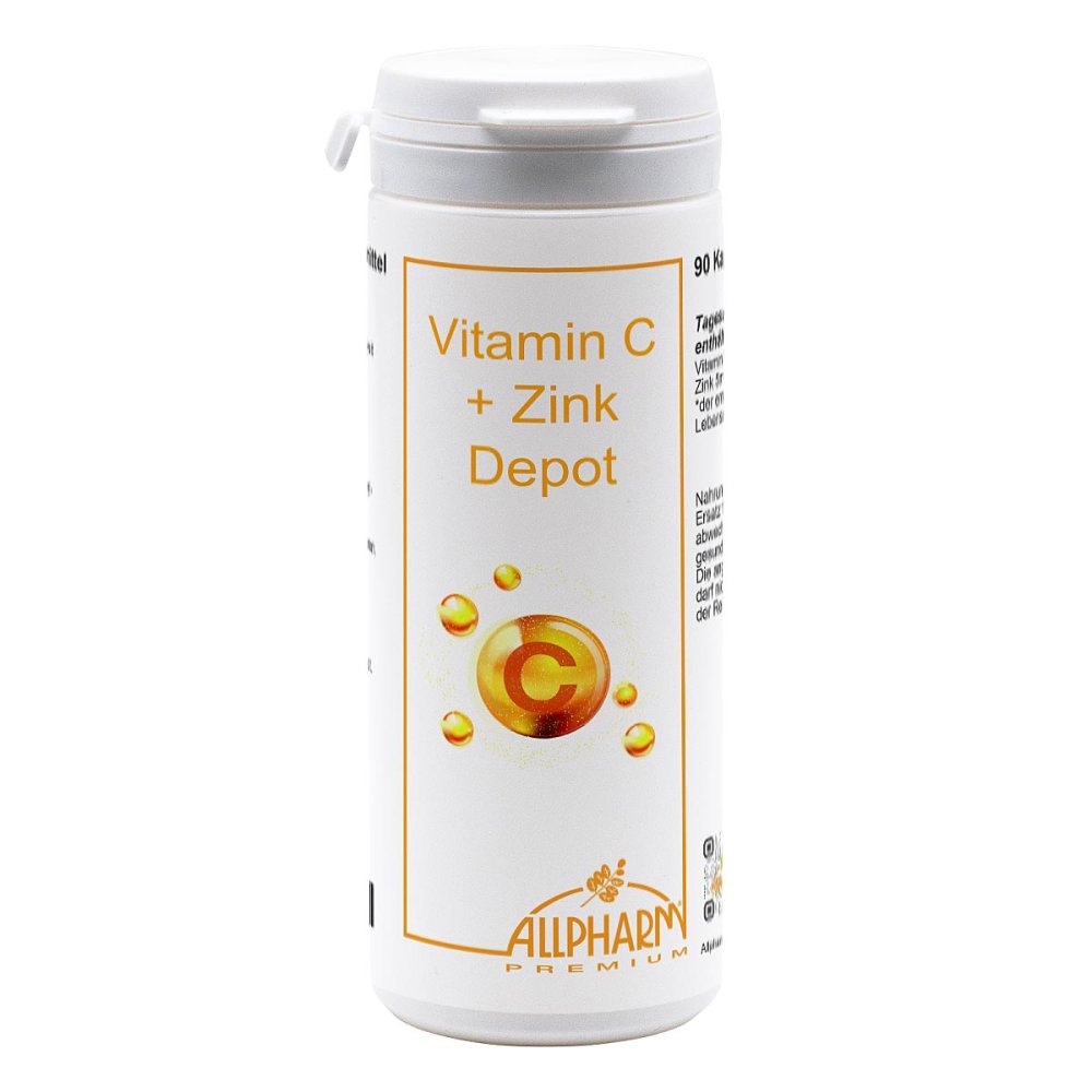 ALLPHARM Vertriebs GmbH Vitamin C 300+zink Langzeitkapseln 00778277