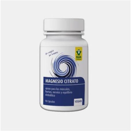 RAAB VITALFOOD MAGNESIO CITRATO 90 CAPSULAS VEGAN