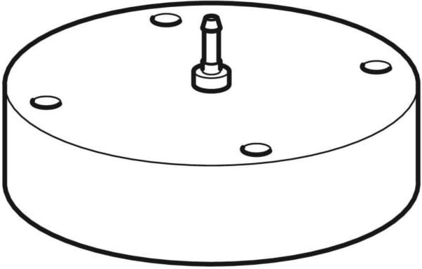 Geberit Gehäuse, zu Bodendrücker für 240046001 elektronische Spülauslösungen