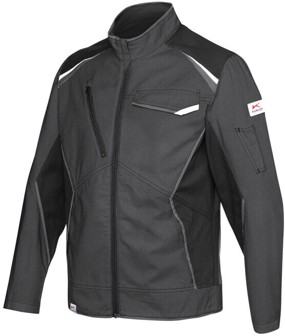 Veste Kübler ICONIQ cotton anthracite/noir Forme 1140 Taille XL ; Kübler Workwear (1140 1301-9799-XL)