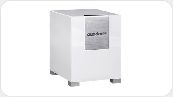 Quadral Qube CS 10 aktiv seidenmatt *schwarz seidenmatt* QU01327