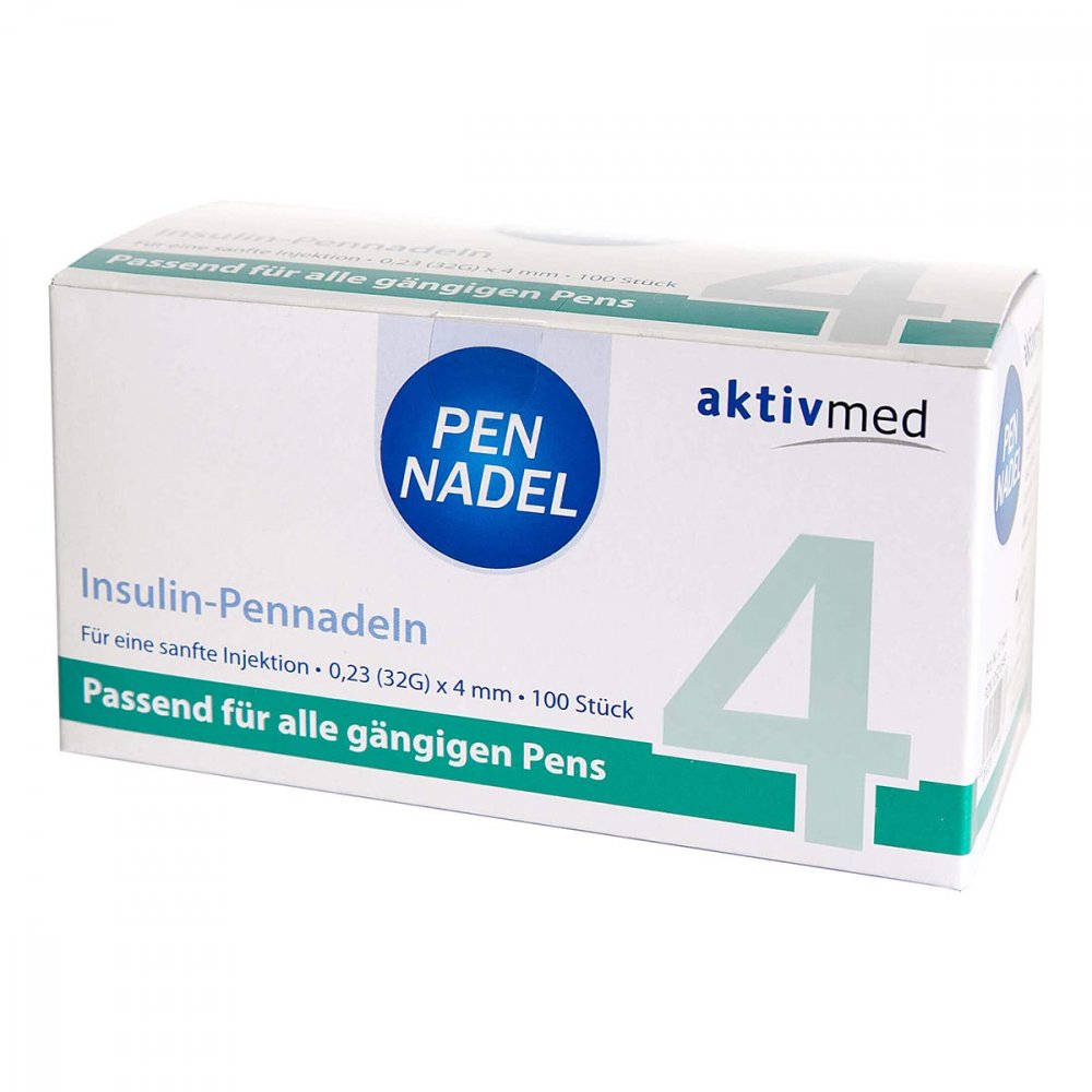 Aktivmed GmbH Pennadel Universal 4 Kanülen 0,23x4 mm 32 G 10521349