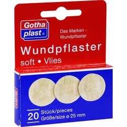 Gothaplast Wundpflaster Soft/Vlies 2.5cm 20 ST