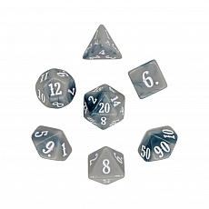 Dice4friends Würfelset - Grey Siam - 7 Stück 303258