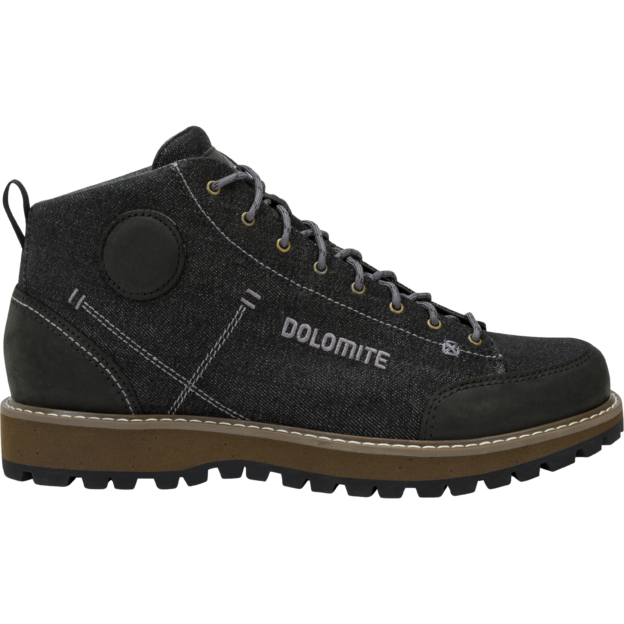 Dolomite 54 Mid Denim Freizeitschuhe schwarz Größe 40.5 Lifestyle Atmungsaktiv