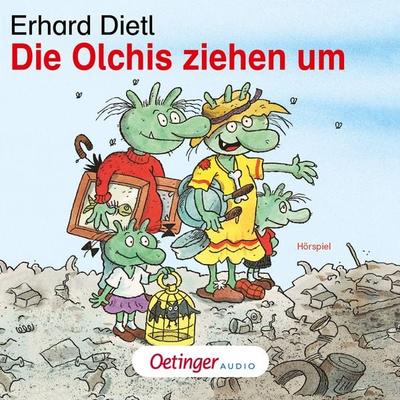 Die Olchis ziehen um - Erhard Dietl, Audio, 9783837360486