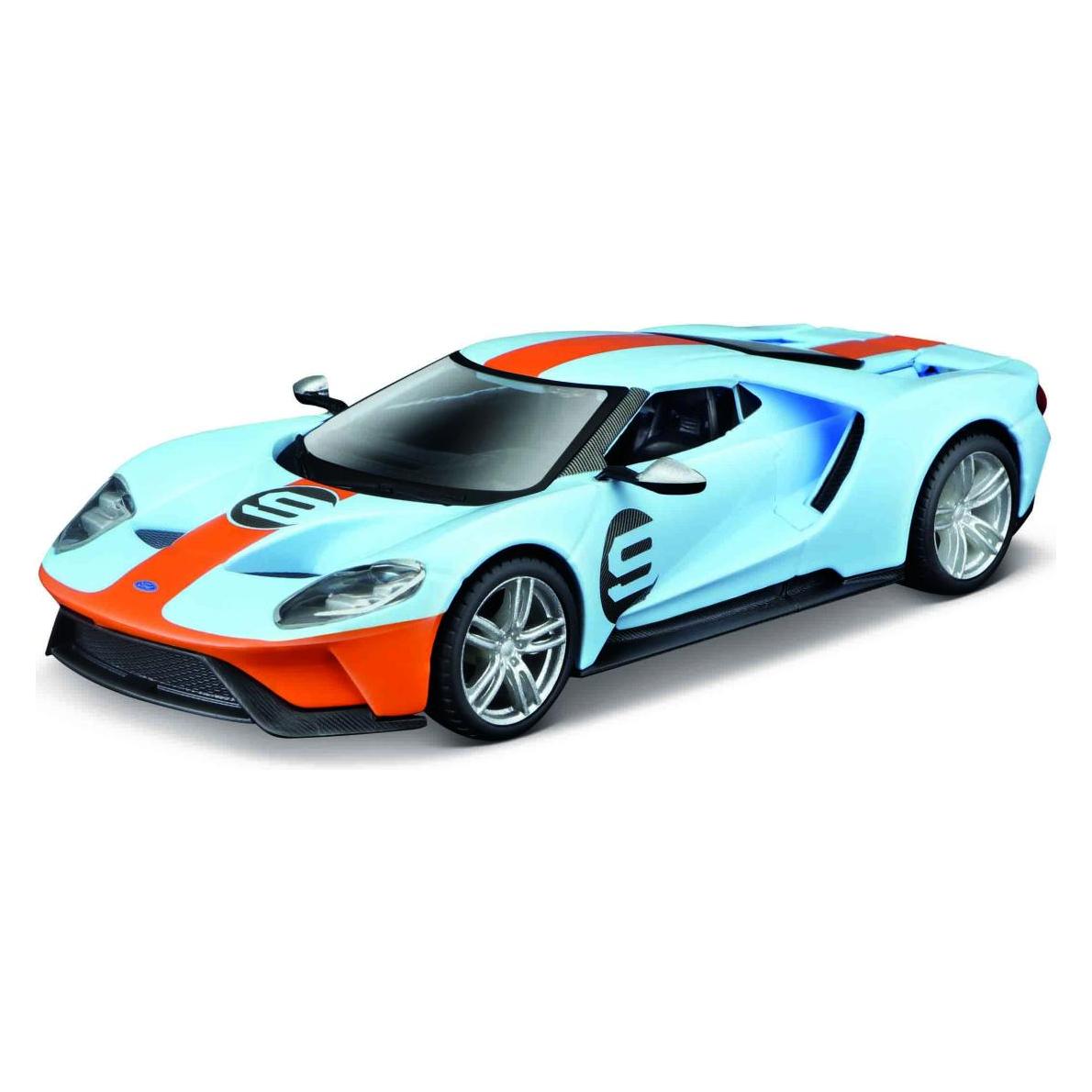 Bburago Rennen 2019 Ford Gt Heritage 9 hellblau (33129497)