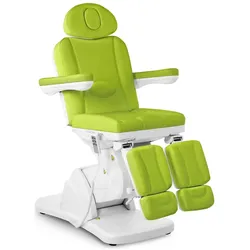 Physa, Massageliege + Massagesessel, Fusspflegestuhl Fusspflegeliege Kosmetikstuhl Kosmetikliege Elektrisch La Paz Grün
