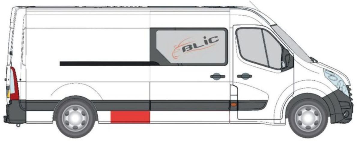Chassisseitenwand BLIC 6505-06-6089024P