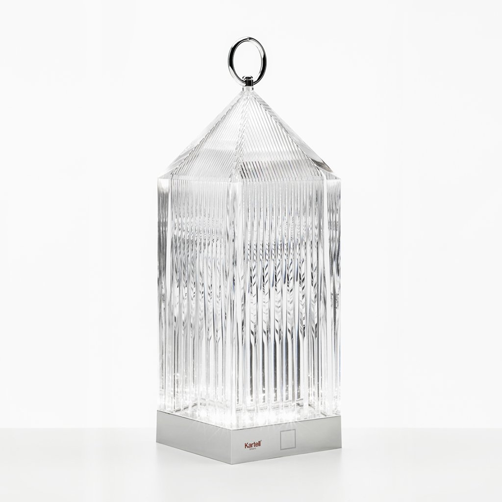 Kartell Lantern Akkuleuchte (glasklar transparent) glasklar transparent 09335B4