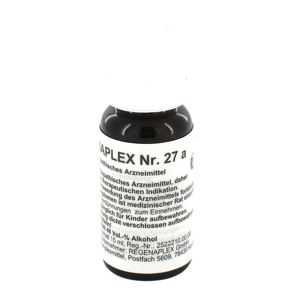 REGENAPLEX GmbH Regenaplex Nummer 27 a Tropfen 02642263
