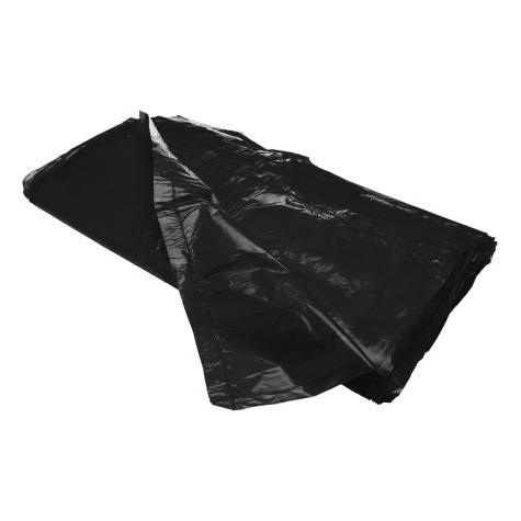 RS PRO 100 pro Paket Stk Müllsäcke, Polyethylen, Schwarz, 300L 35 μm (100x) (BK300B1)