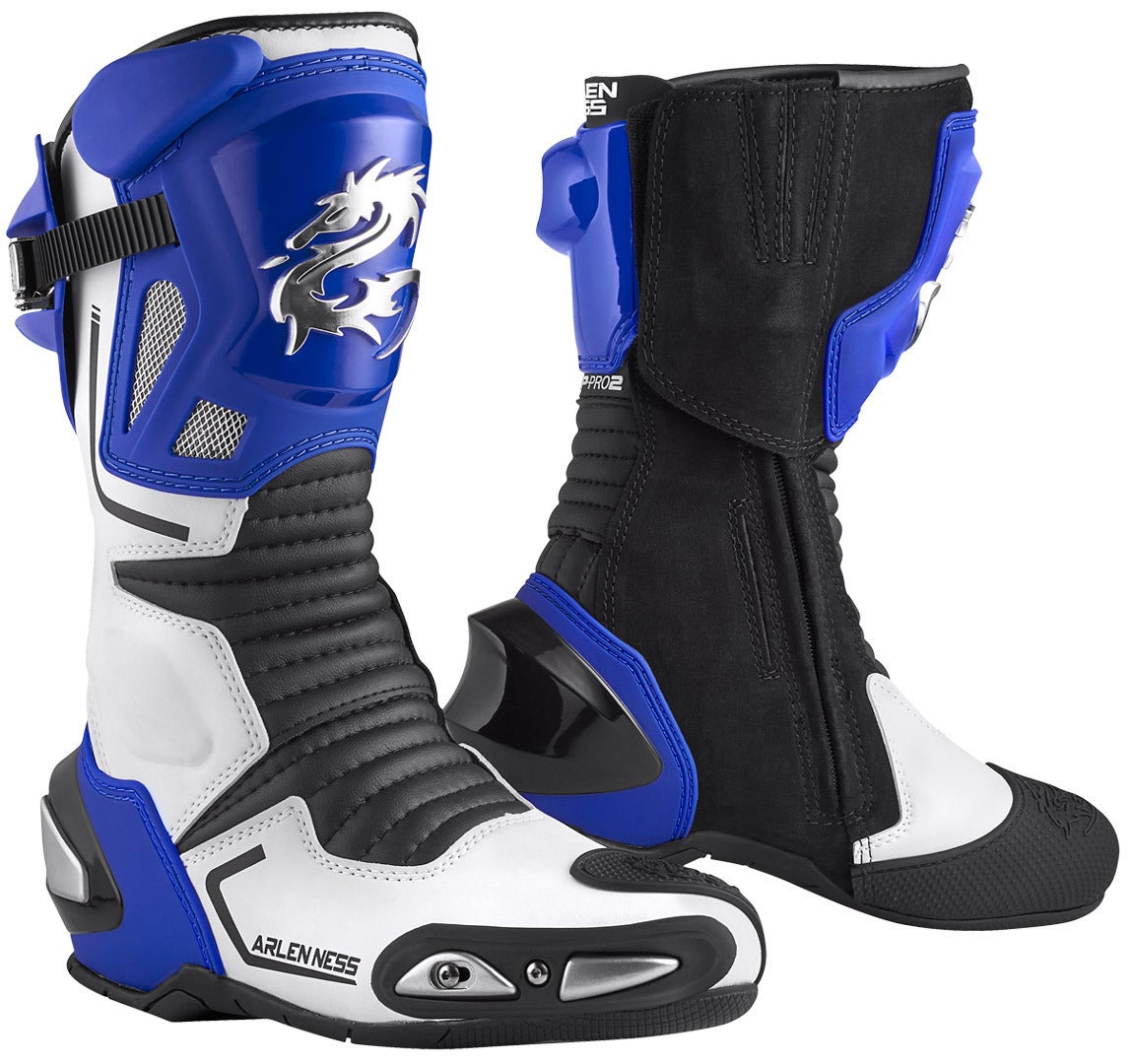 Arlen Ness Sugello Motorradstiefel BOT-1573-DRG-AN-412-48