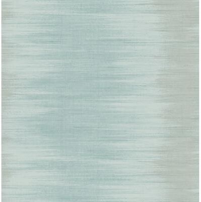 Seabrook Designs Alvena Ombre Stripe Unpasted Wallpaper