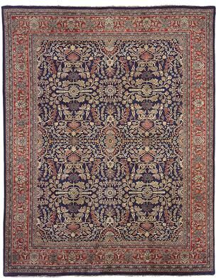 SAFAVIEH Couture Hand-knotted Farahan Sarouk Davina Traditional Oriental Wool Rug with Fringe