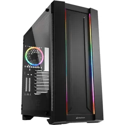 Sharkoon Elite Shark CA200M (ATX, E-ATX), PC Gehäuse, Schwarz