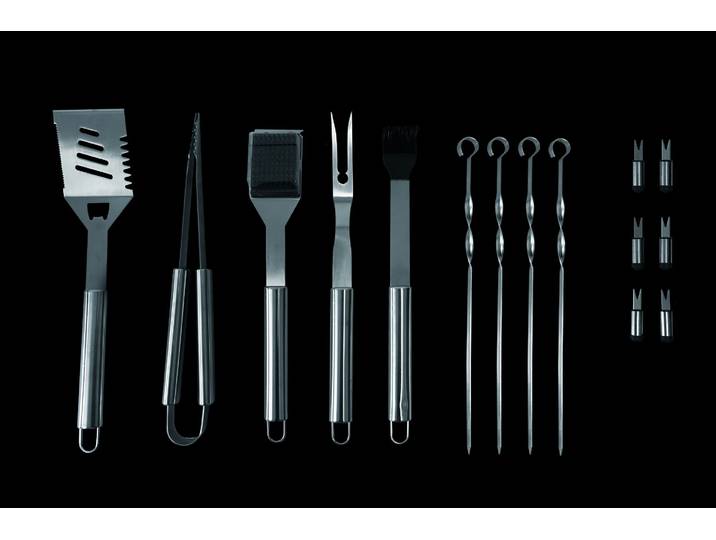 BBQ barbecue tool set 15-delig