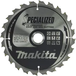Makita, Sägeblatt, SPECIALIZED Sägeb.235x30x24Z