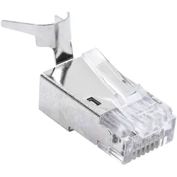 PNI RJ45-Stecker für UTP Cat7-Kabelset mit 100 Stück, Netzwerkkamera Zubehör