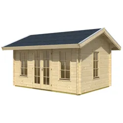 Skan Holz 45 mm Lugano 2-Basisdach mit Dachlatten