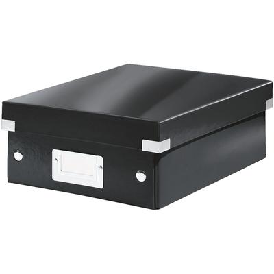LEITZ Organisationsbox Click & Store klein schwarz Packung mit 6 Stück