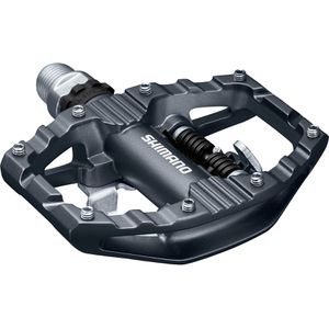 Shimano Fahrradpedale PD-EH500, 9/16 Zoll, für Mountainbike, Kombipedale, rutschfest, aus Aluminium