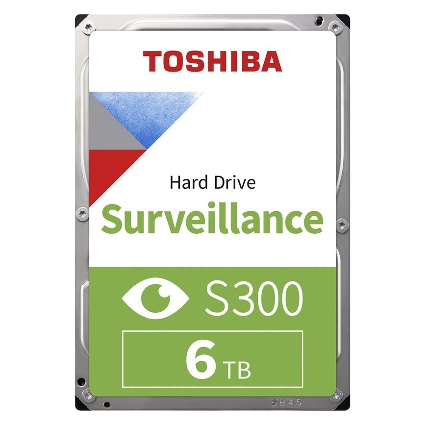 Toshiba BULK S300 Surveillance HardDrive SMR (6 TB, 3.5") (HDWT860UZSVA)