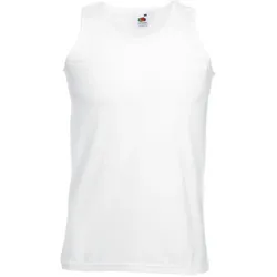 Tank-Top "F260" 100% Baumwolle Atlethic West - S - white