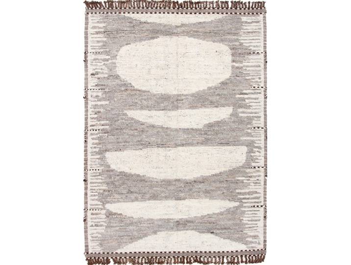 Berber Atlas Teppich 204x277 Handgeknüpft Modern Orientteppich Designteppich Wolle