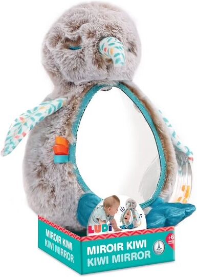 Peluche miroir Kiwi câlin - ludi