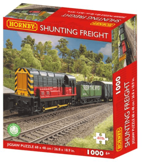 Kidicraft - Hornby - Shunting Freight - 1000 Piece Jigsaw Puzzle for Adults and Kids