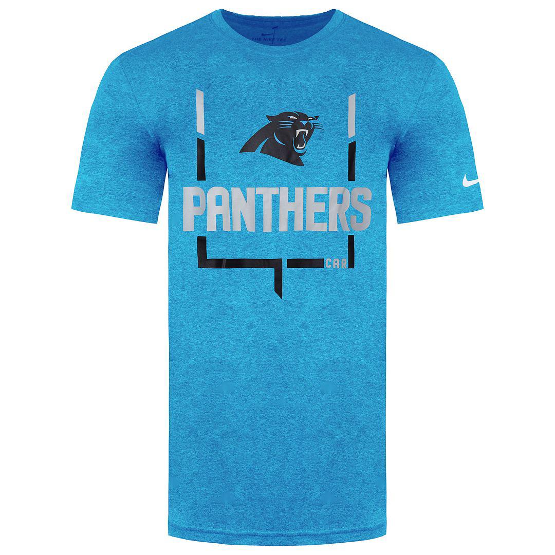 Nike NFL Carolina Panthers Legend Goal Post Herren-T-Shirt, Blau