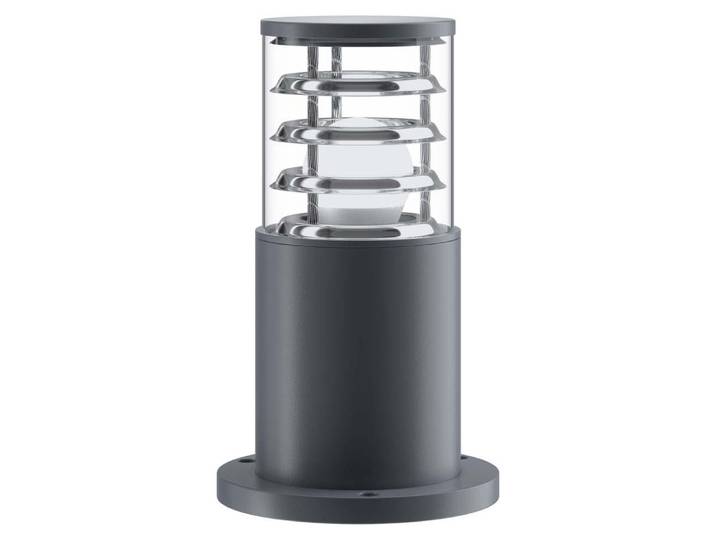 Lampadaire\, entrée\, gris\, IP54\, douille E27\, H 25cm