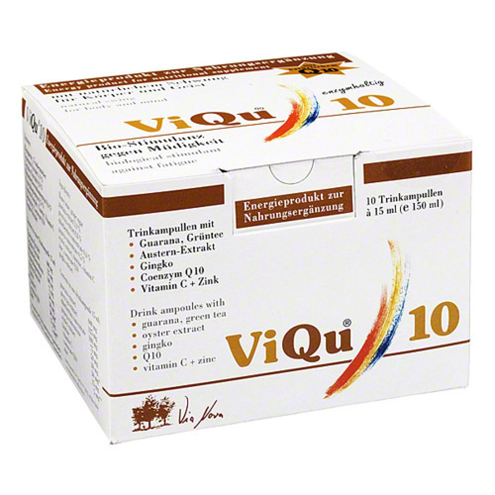 Via Nova Naturprodukte GmbH Viqu 10 Ampullen 07222896