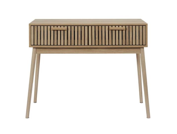 Console 2 tiroirs saulk marron