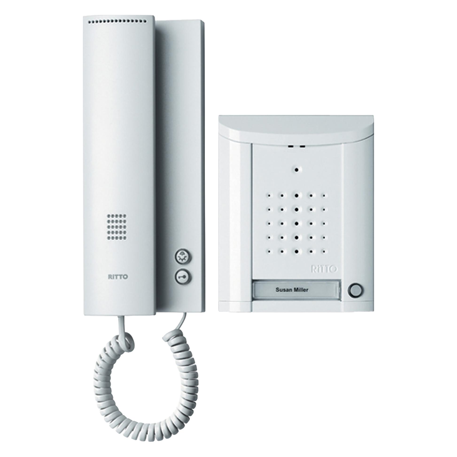 Schneider Electric 1 Familien TürSprechanlagenSet weiss (Kabelgebunden) (1841170)