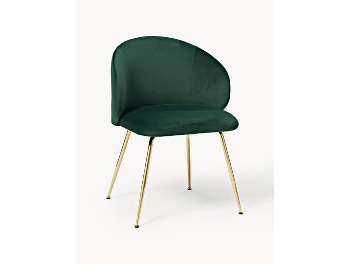 Polsterstühle Luisa aus Samt, 2er-Set