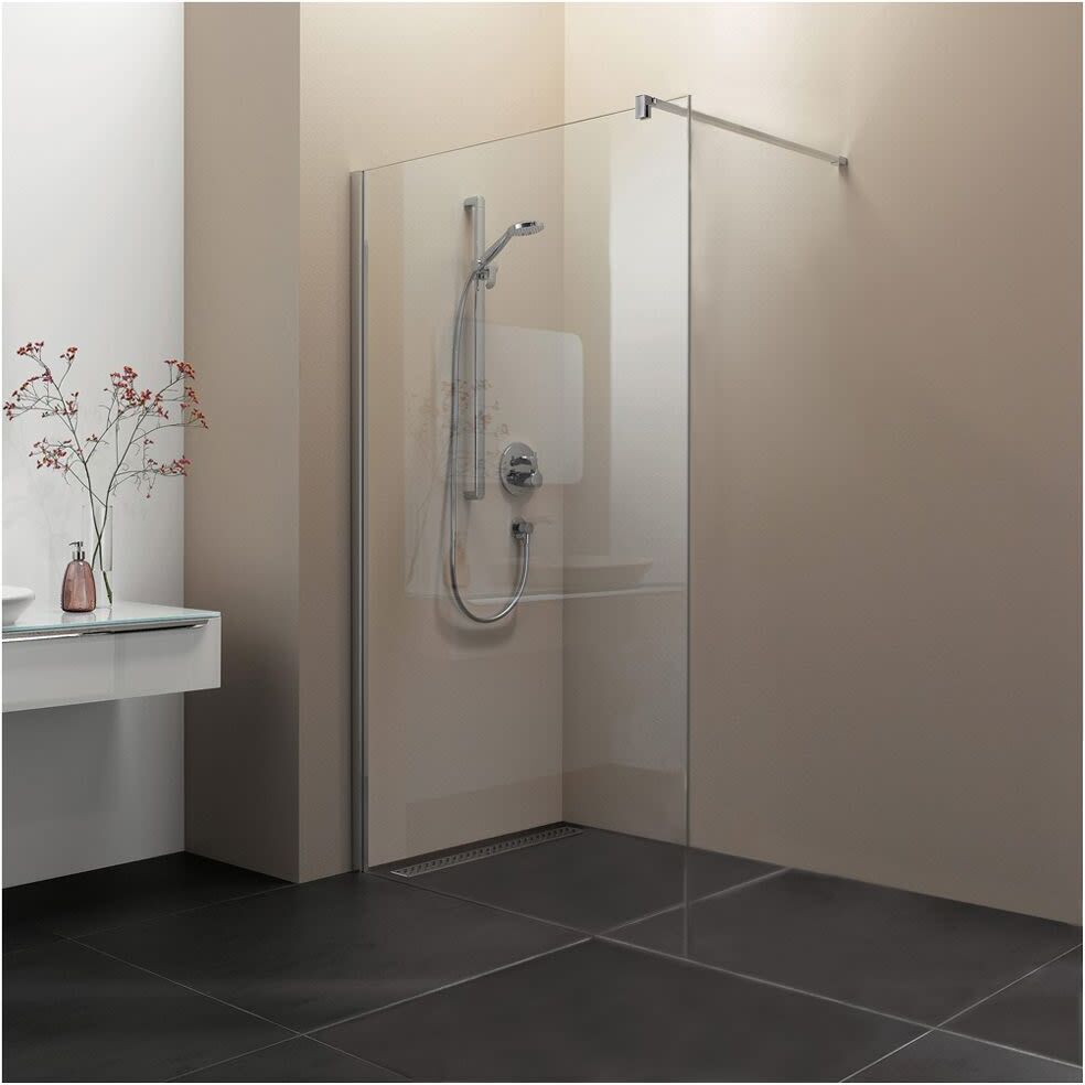 Koralle myDay Walk-In Trennwand 75 cm