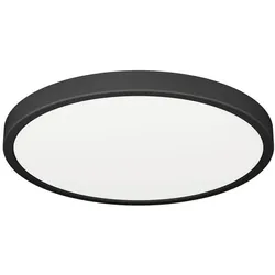 EGLO LED-Deckenleuchte Fueva 6 Kunststoff Schwarz M (Medium)