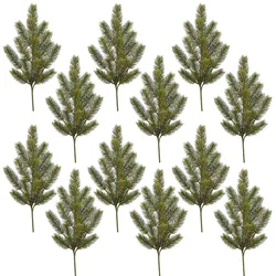 CREATIV green künstliche Pflanze Tannenzweig, 51cm, 12er Set